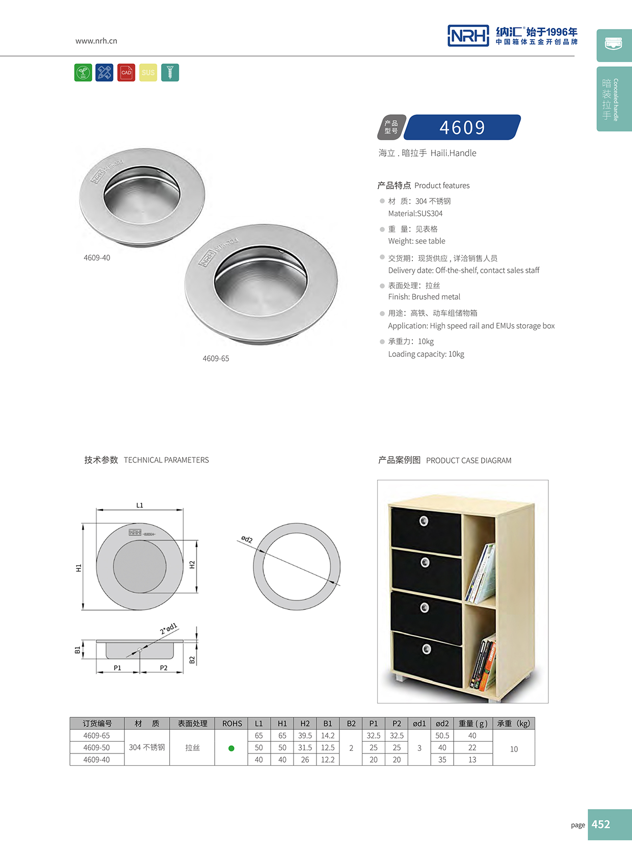 樱桃视频APP在线观看/NRH 4609-65 仪箱提手