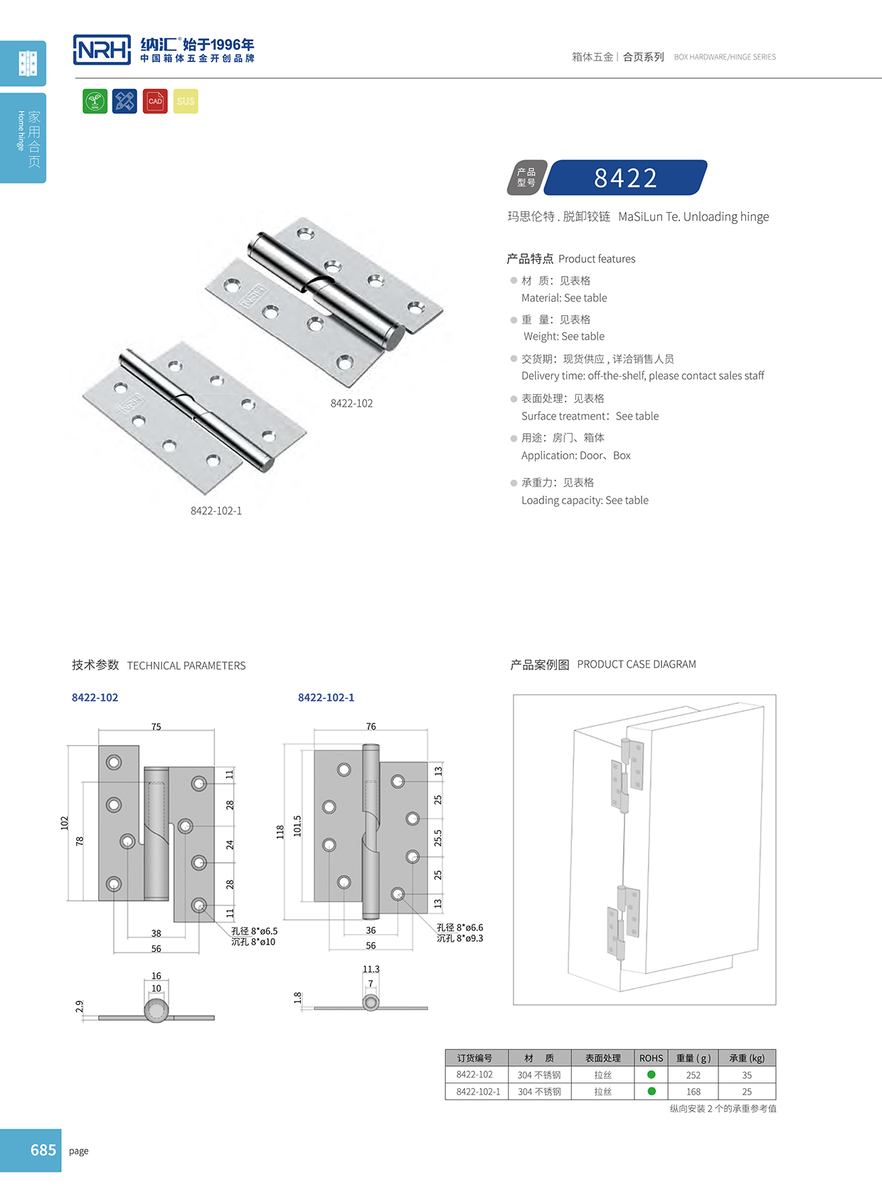 樱桃视频APP在线观看/NRH 8422-102-1 通信柜铰链
